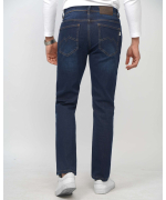 Quần Jean Nam Dáng Suông Màu Xanh Dương 4018A