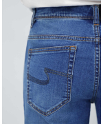 Quần Jeans Nam Basic Màu Xanh 4009A
