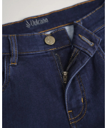Quần Jeans Nam Dáng Slim Màu Xanh Đậm 4002A