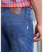Quần Jeans Nam Dáng Slimfit Màu Xanh 4003A