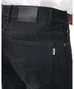 Quần Jeans Nam Dáng Suông Co Giãn 4024 - Đen Nhạt