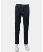 Quần Jeans Nam Dáng Suông Co Giãn 4024 - Đen Nhạt
