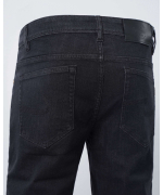 Quần Jeans Nam Dáng Suông Co Giãn 4024 - Đen Nhạt