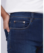 Quần Jeans Nam Màu Xanh Tím Than 4008A