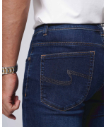 Quần Jeans Nam Màu Xanh Tím Than 4008A