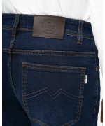 Quần Jeans Nam Ống Suông Co Giãn Màu Xanh 4015A
