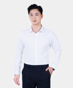 Áo Sơ Mi Nam Dài Tay Màu Trắng ASAR26A0300