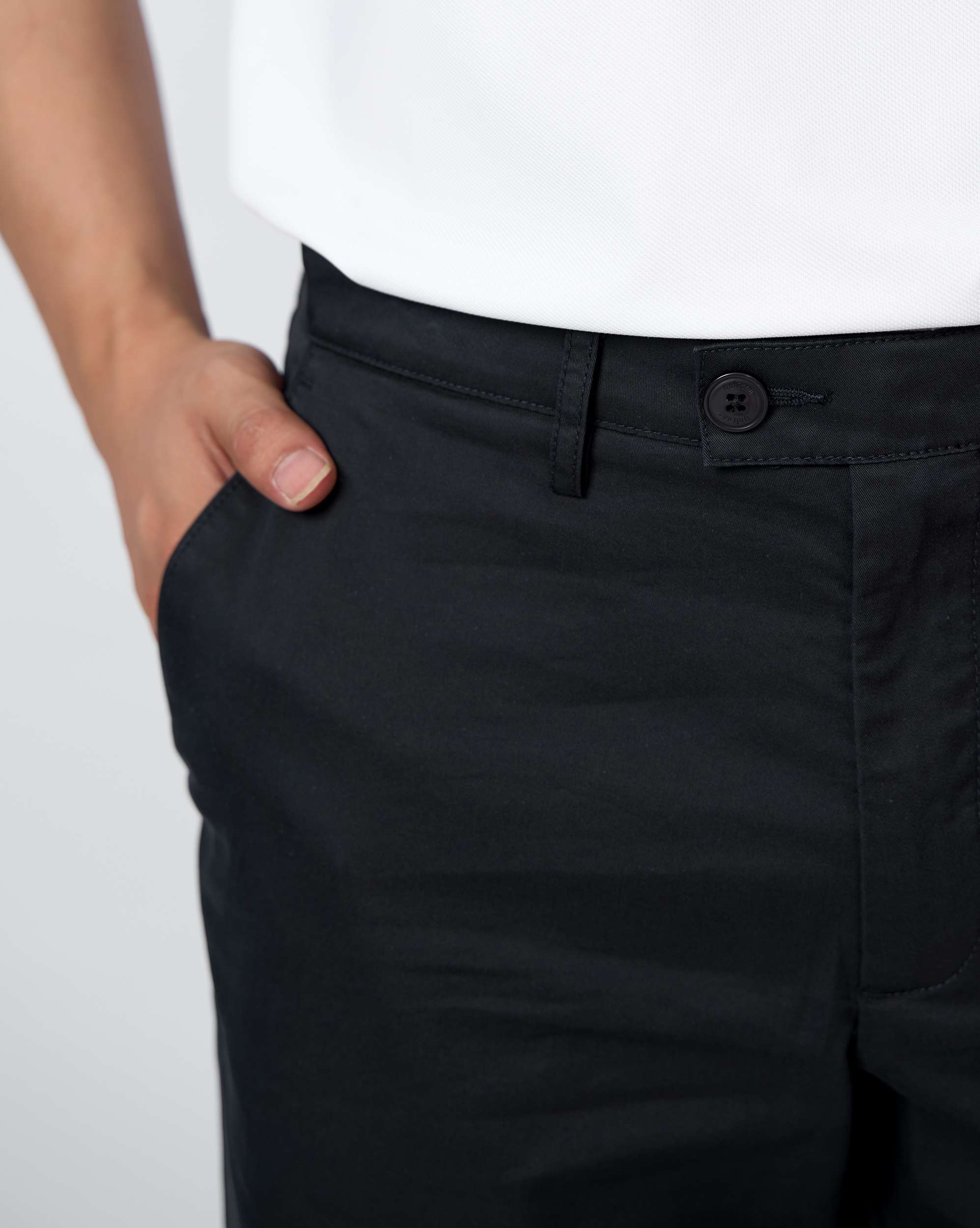 Quần Short Nam Vải Cotton 5004 - Màu Xanh Tím Than