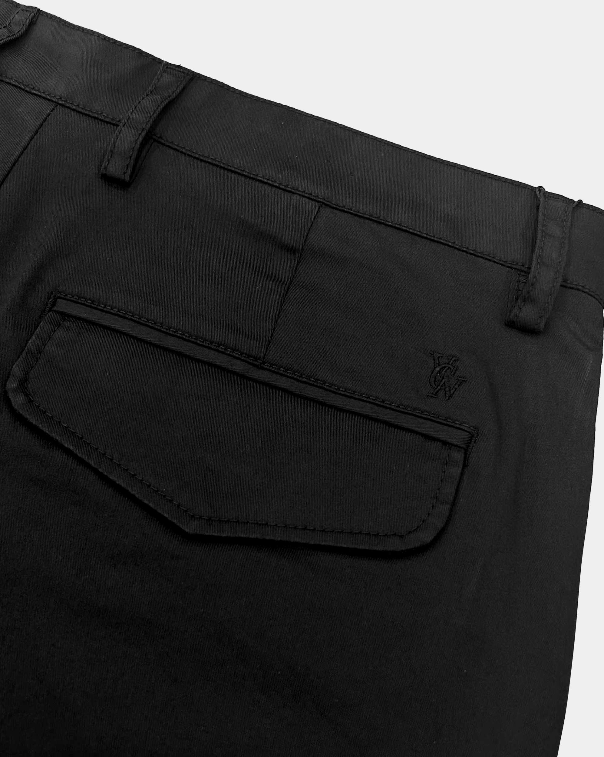 Quần Short Nam Vải Cotton 5004 - Màu Đen