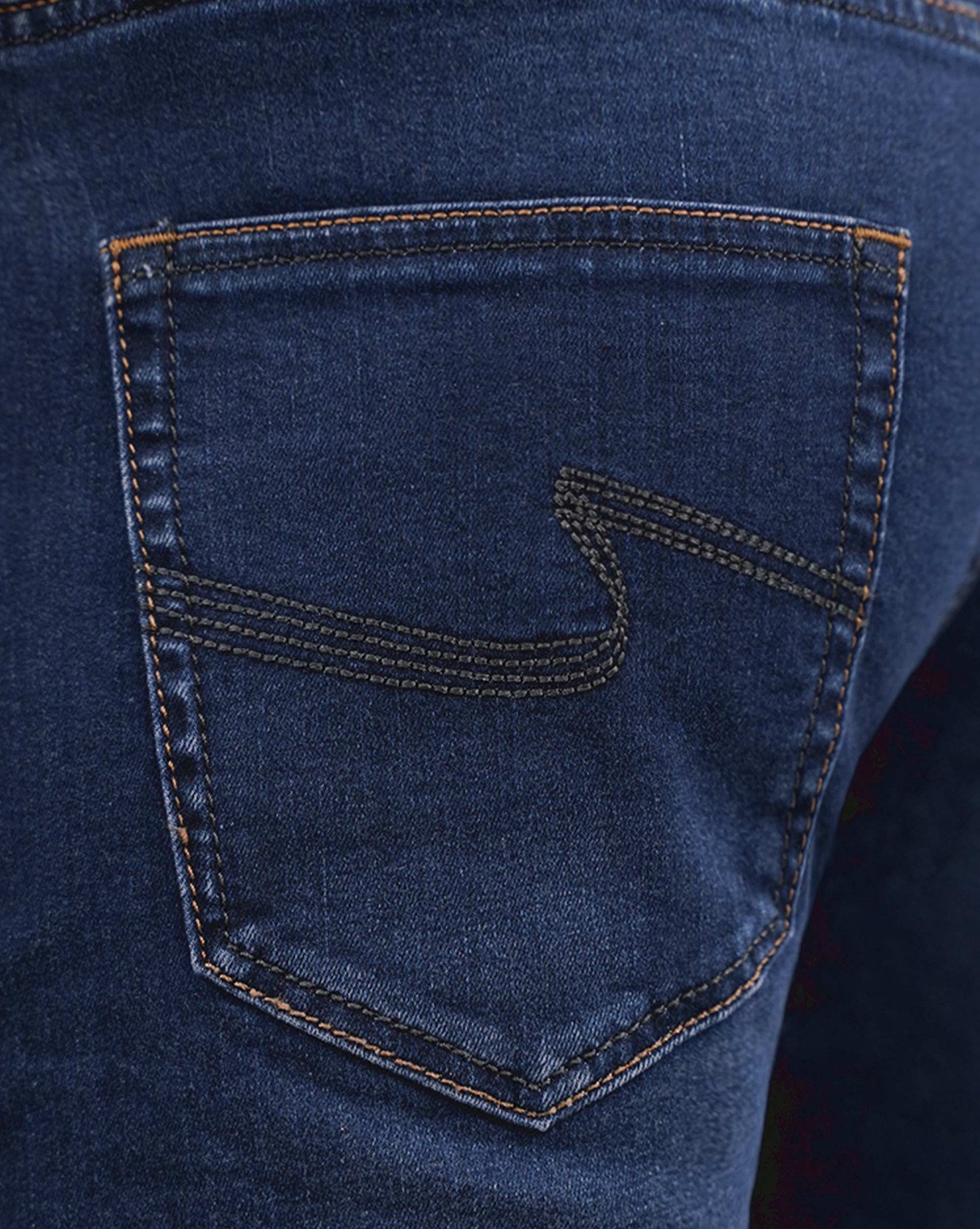 Quần Jeans Nam Basic Dáng Slim 4011 - Xanh Đậm