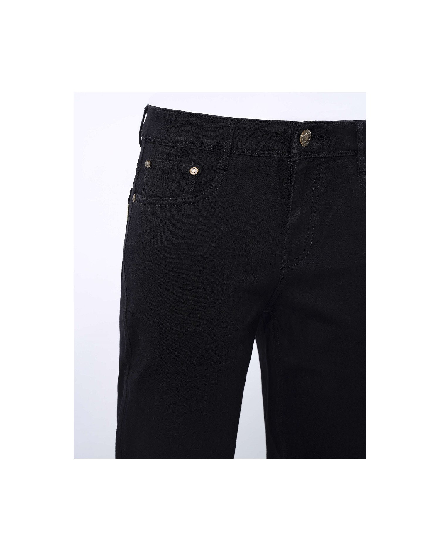 Quần Jeans Nam Co Giãn Màu Đen 4013A