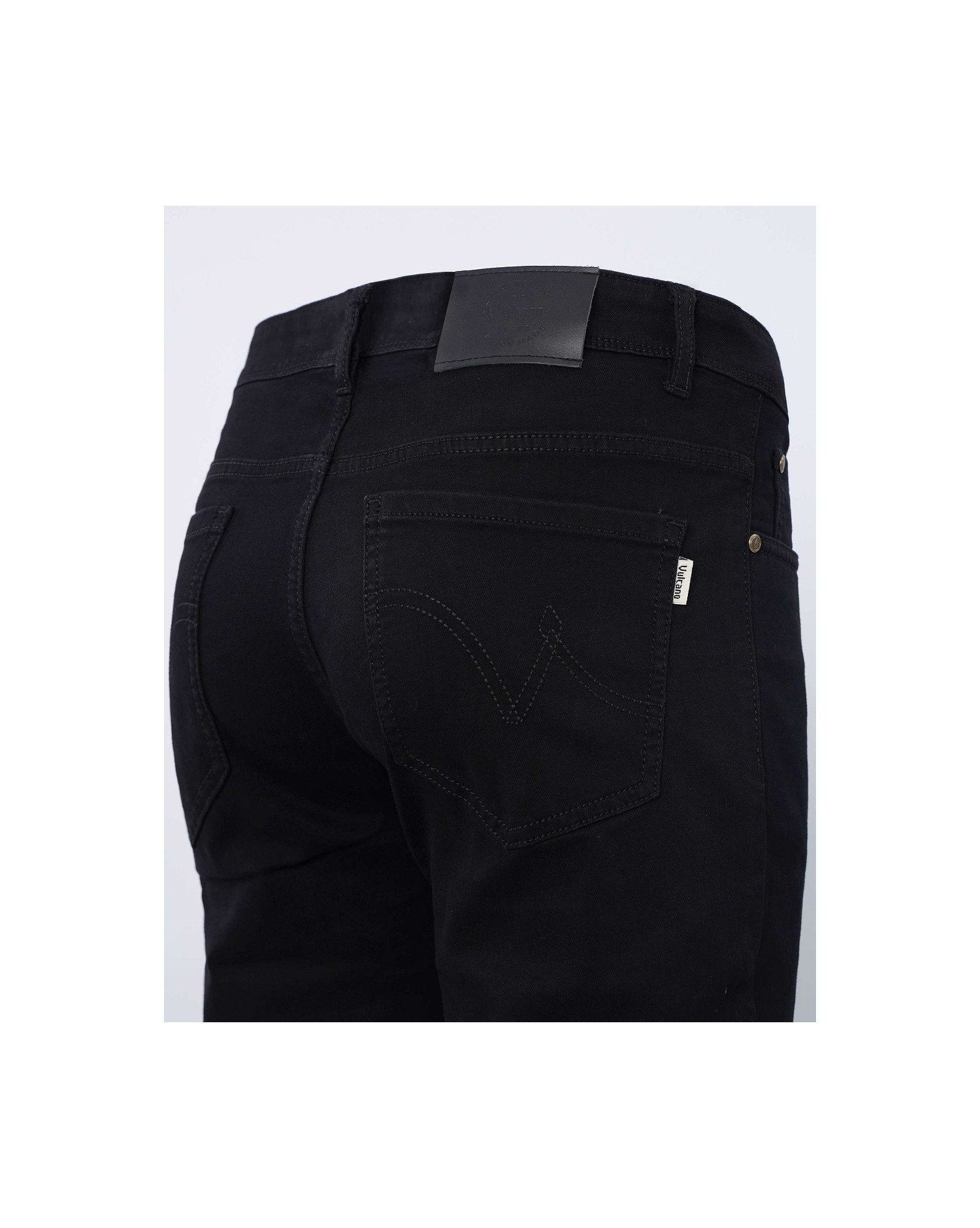 Quần Jeans Nam Co Giãn Màu Đen 4013A