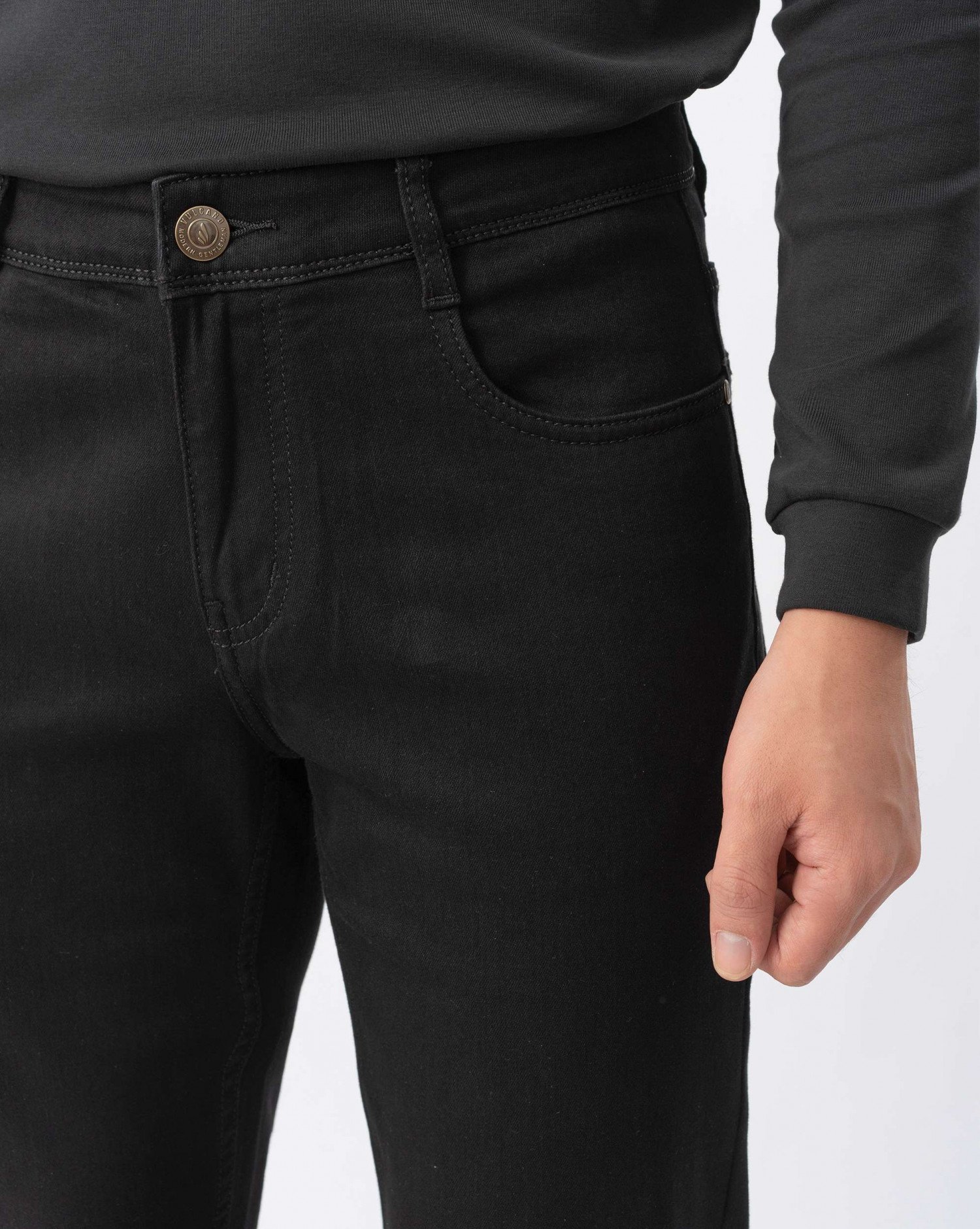 Quần Jeans Nam Dáng Suông Co Giãn 4012A