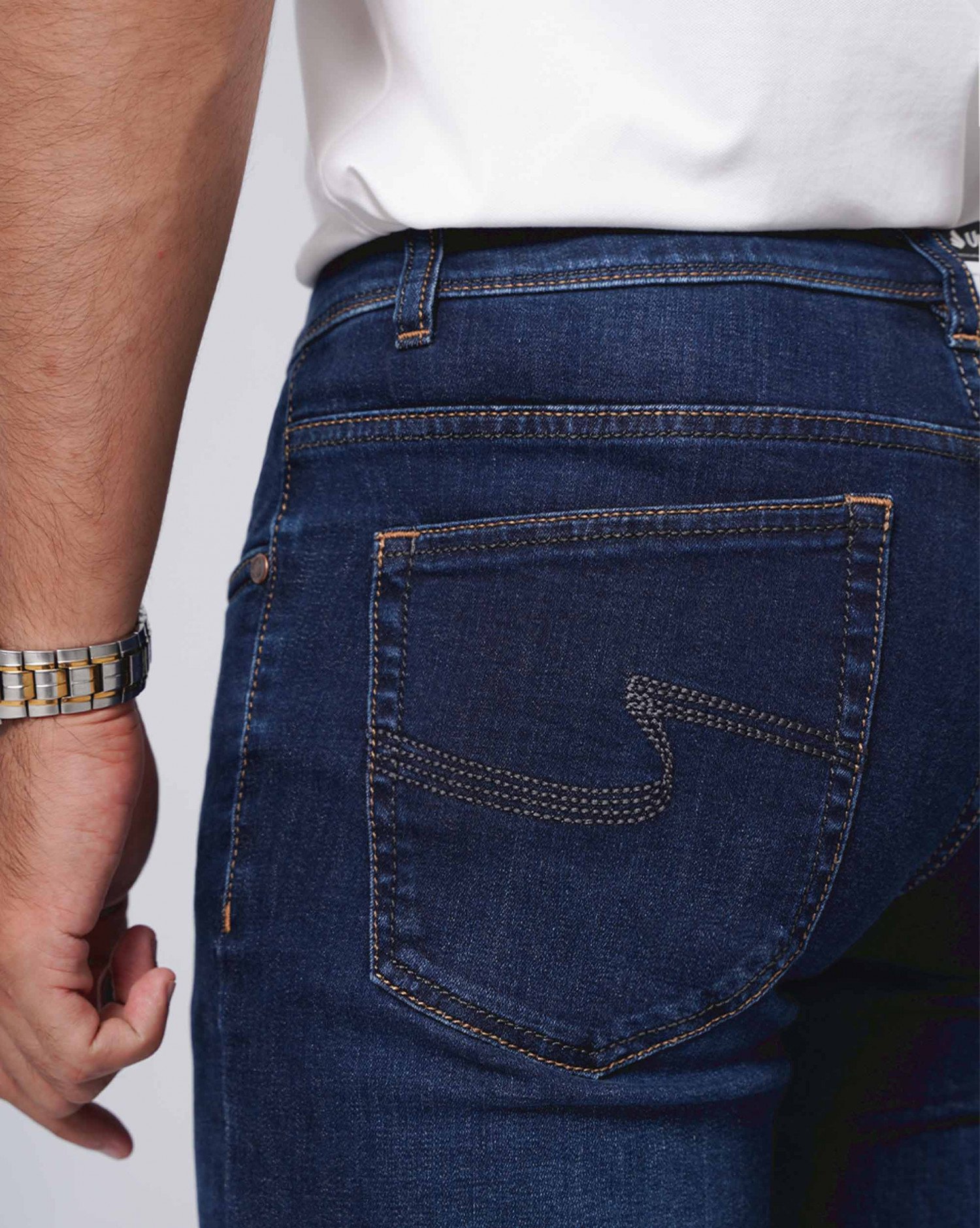 Quần Jeans Nam Màu Xanh Tím Than 4008A