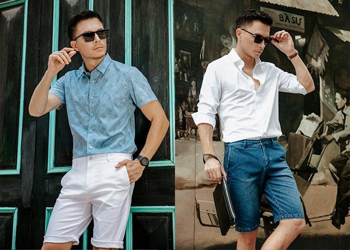 10+ Cách Phối Đồ Với Áo Sơ Mi Nam Đơn Giản, Phong Cách Trẻ Trung Hiện Đại 8
