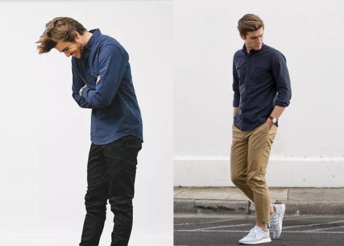 10+ Cách Phối Đồ Với Áo Sơ Mi Nam Đơn Giản, Phong Cách Trẻ Trung Hiện Đại 9
