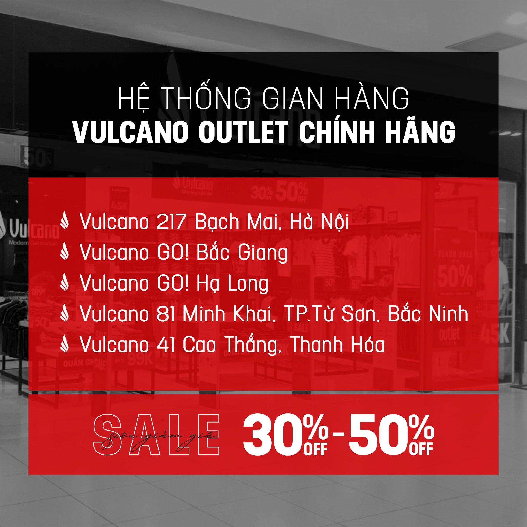 Vulcano Chính Thức Mở Bán Hệ Thống Gian Hàng Outlet 1