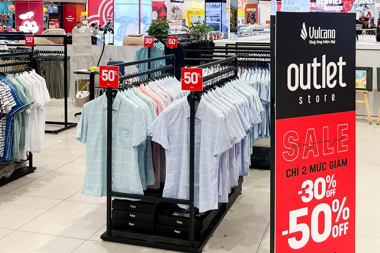 Vulcano Chính Thức Mở Bán Hệ Thống Gian Hàng Outlet 2
